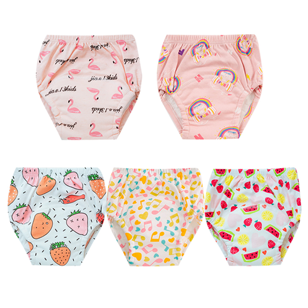 Cloth Diaper Insert - 5 adet bebek pamuk eğitim külotu