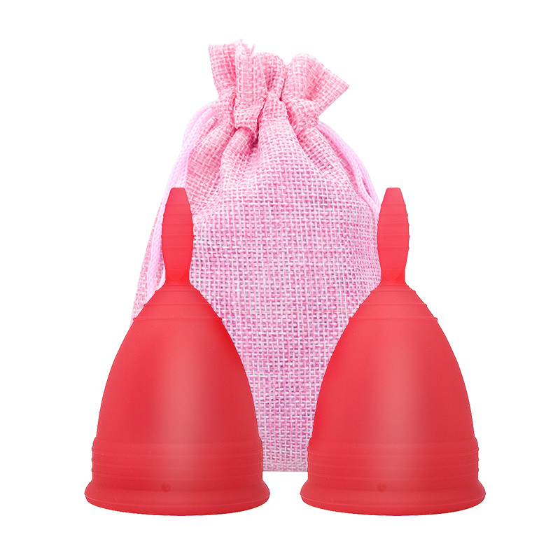 Menstrual Cup Silicone - Bayan dönemi silikon kap yükseltilmiş adet