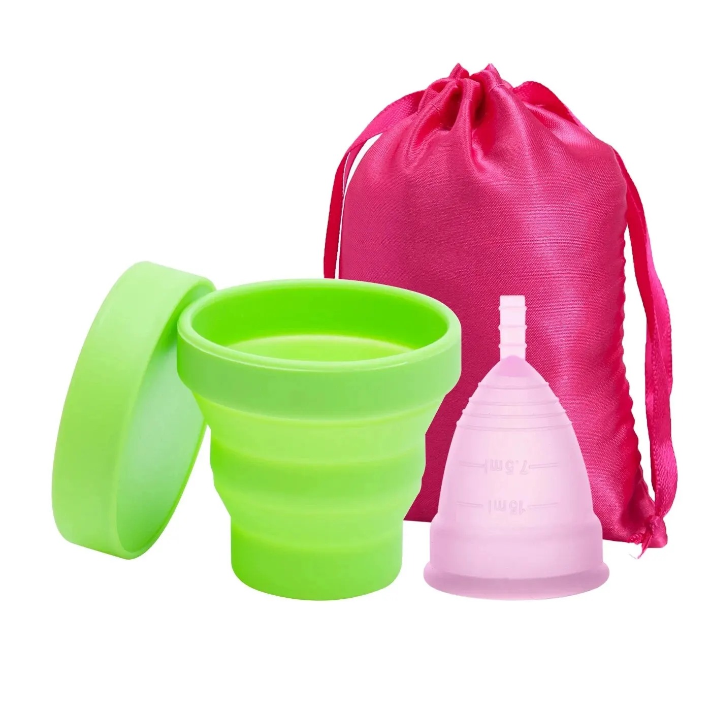 Menstrual Cup Silicone - Tıbbi kullanımlık adet fincan kadın adet