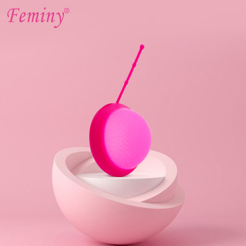 Menstrual Cup Silicone - Kadın Regl Diski Kaldırma Dize Yeniden