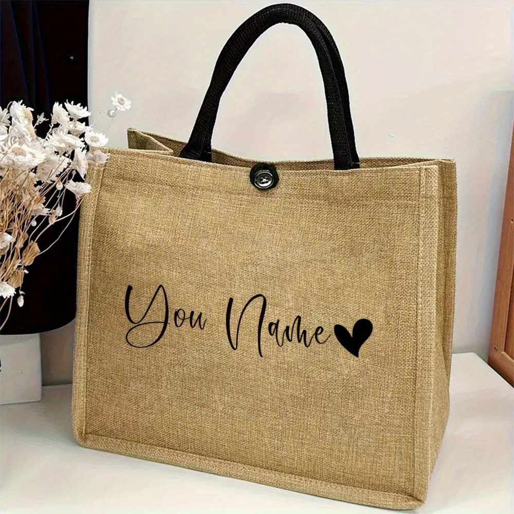 Kişiye Özel İsimli Keten Bez Ç - Linen Bag Bulk incelemesi ve fiyatı