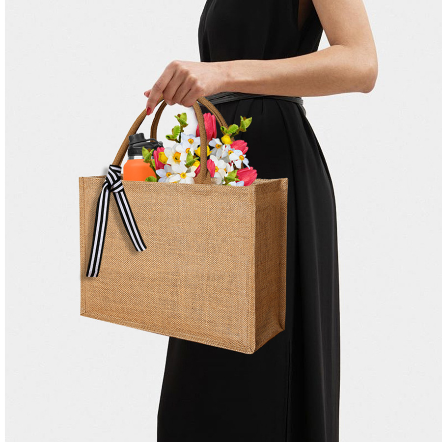 Yeni keten çanta büyük kapasit - Linen Bag Bulk incelemesi ve fiyatı