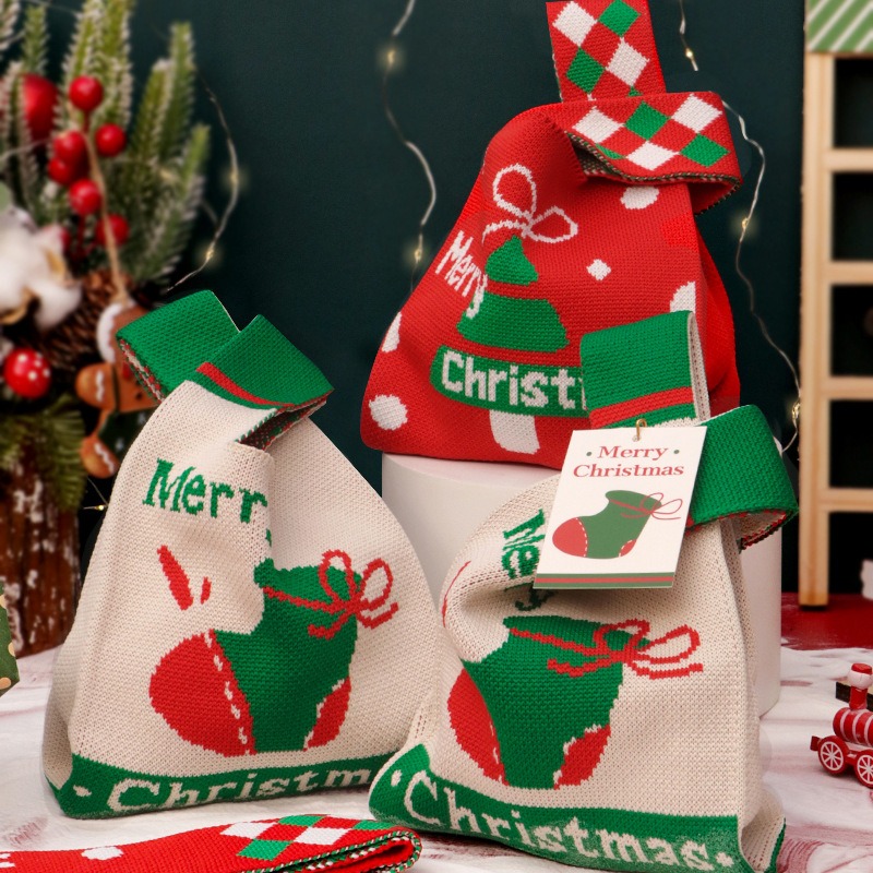 Küçük Noel Hediye Çantası Eve  - Linen Bag Bulk incelemesi ve fiyatı