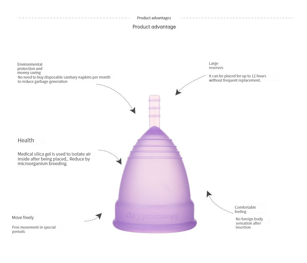 Yeni tıbbi kullanıma uygun sil - Menstrual Cup Silicone incelemesi ve fiyatı