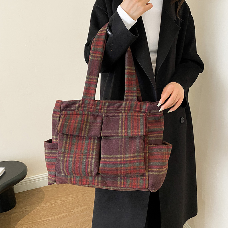 Kadınlar için kuzu postu tote  - Linen Bag Bulk incelemesi ve fiyatı
