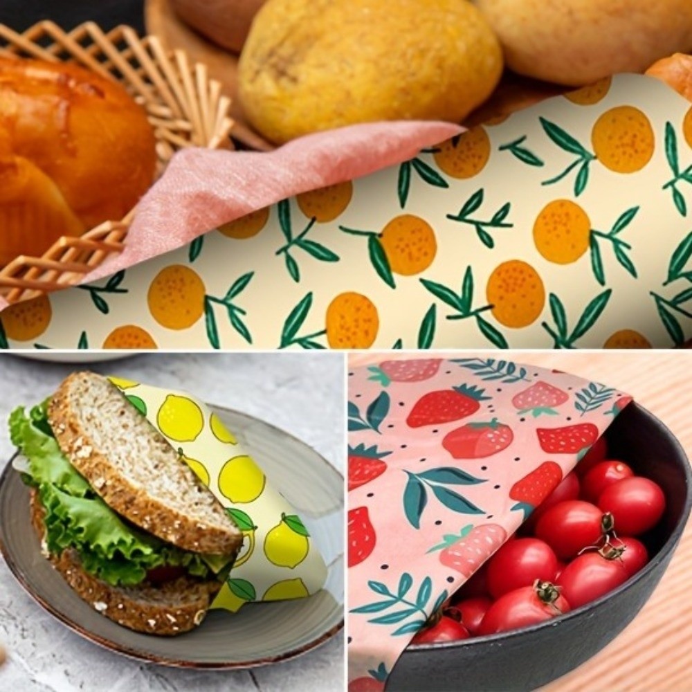 9 adet, farklı boyutlarda, yık - Beeswax Food Cover incelemesi ve fiyatı