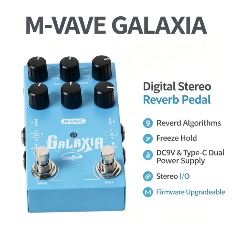 M-VAVE Reverb Gitar Pedalı Fre - Sustainable Living Usa incelemesi ve fiyatı