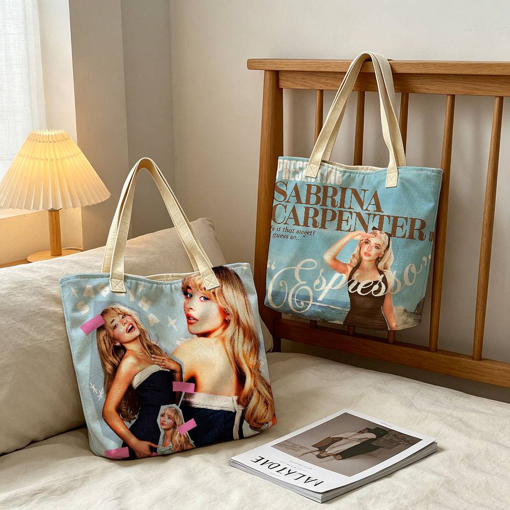 S-Sabrina C-Carpenter Singer T - Linen Bag Bulk incelemesi ve fiyatı