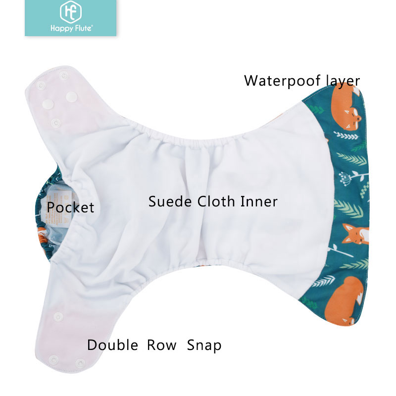 HappyFlute 8 bebek bezi + 8 Ek - Cloth Diaper Insert incelemesi ve fiyatı
