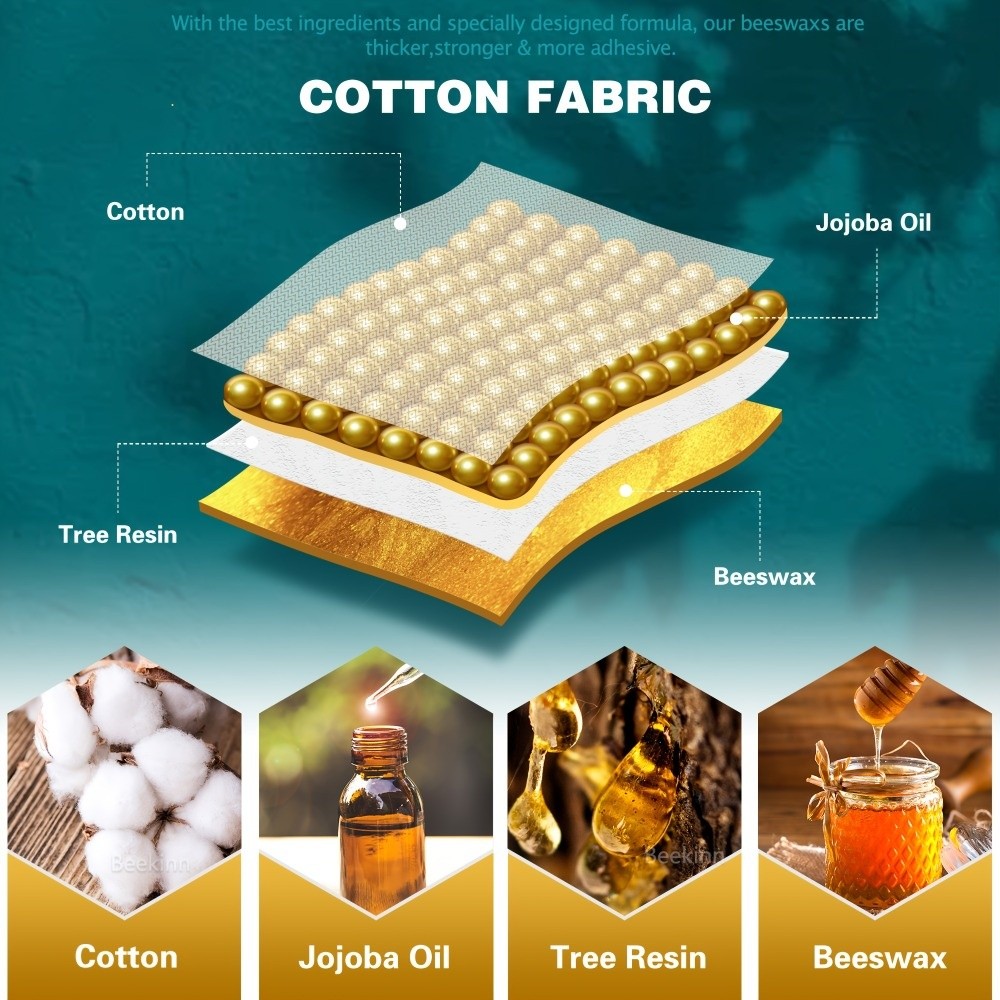 9 adet çok boyutlu balmumu gıd - Beeswax Food Cover incelemesi ve fiyatı