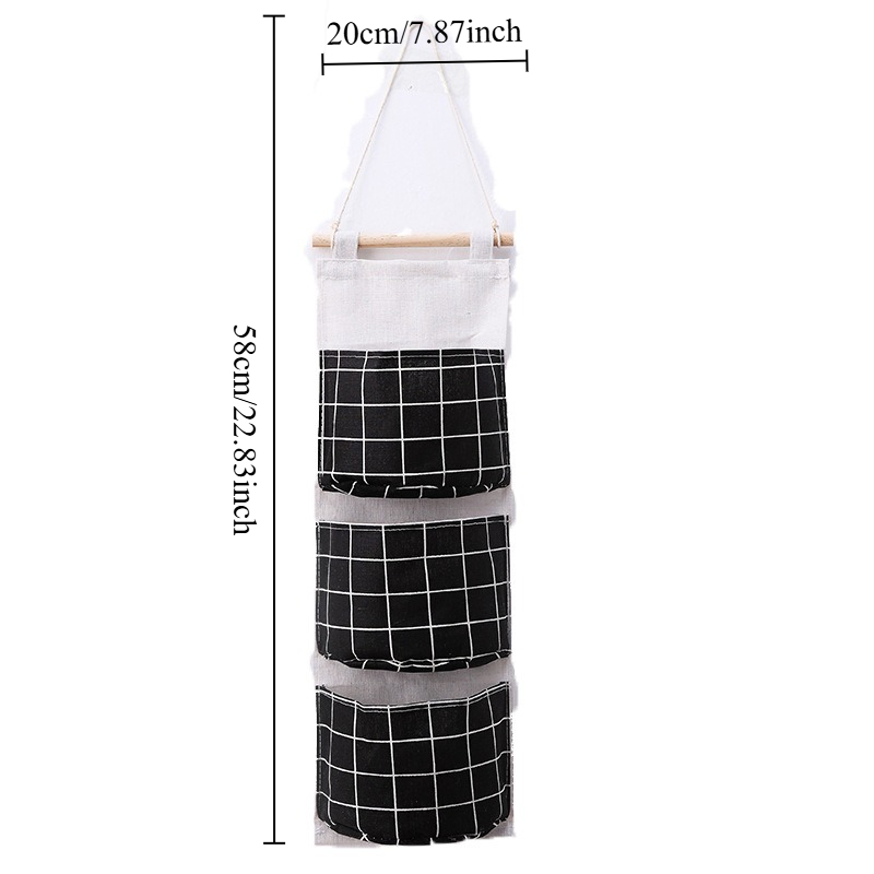 Ekose Pamuklu Keten Asılı Sakl - Linen Bag Bulk incelemesi ve fiyatı